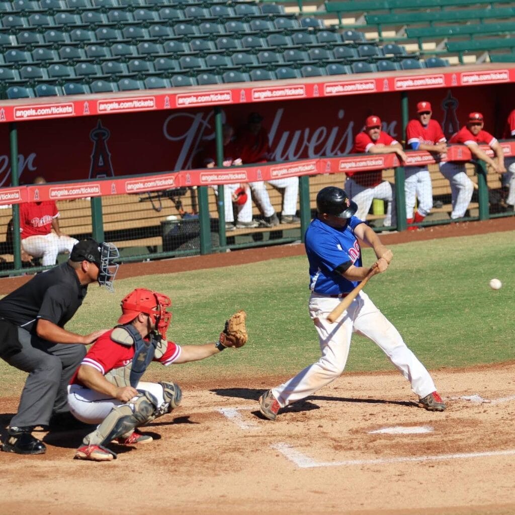 William Forsythe batting